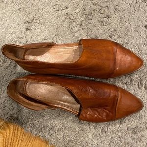 Free People royale flat - whiskey